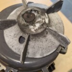 failed 1.5Kw Motor
