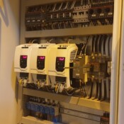 leisure centre new pumps connected to inverter