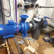 leisure centre pump refit