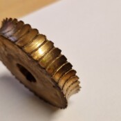 worn gearbox wheel
